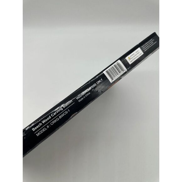 Robert Irvine Beech Wood Carving Station Board 17 X 11 NWT - Picture 3 of 8